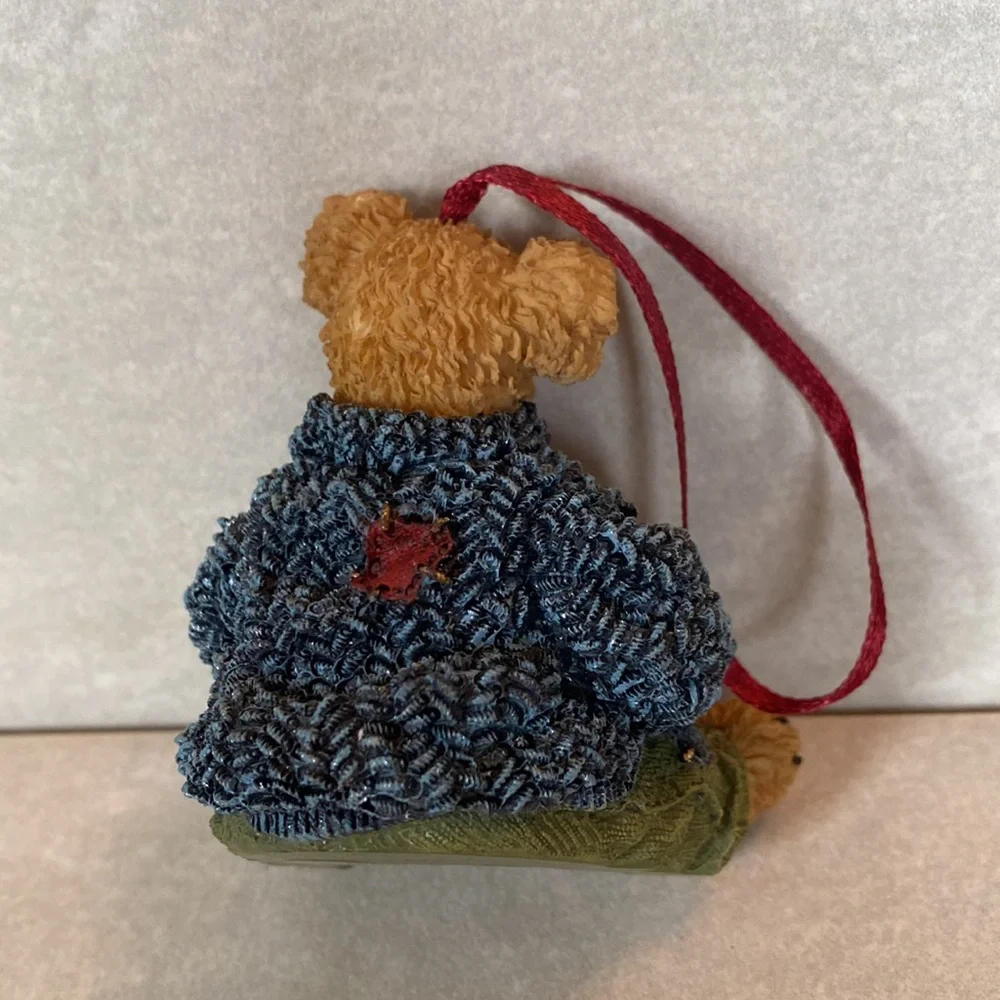 Boyd’s Bears Spicy Treat Kyle Beariman Vintage Collectible Christmas Ornament